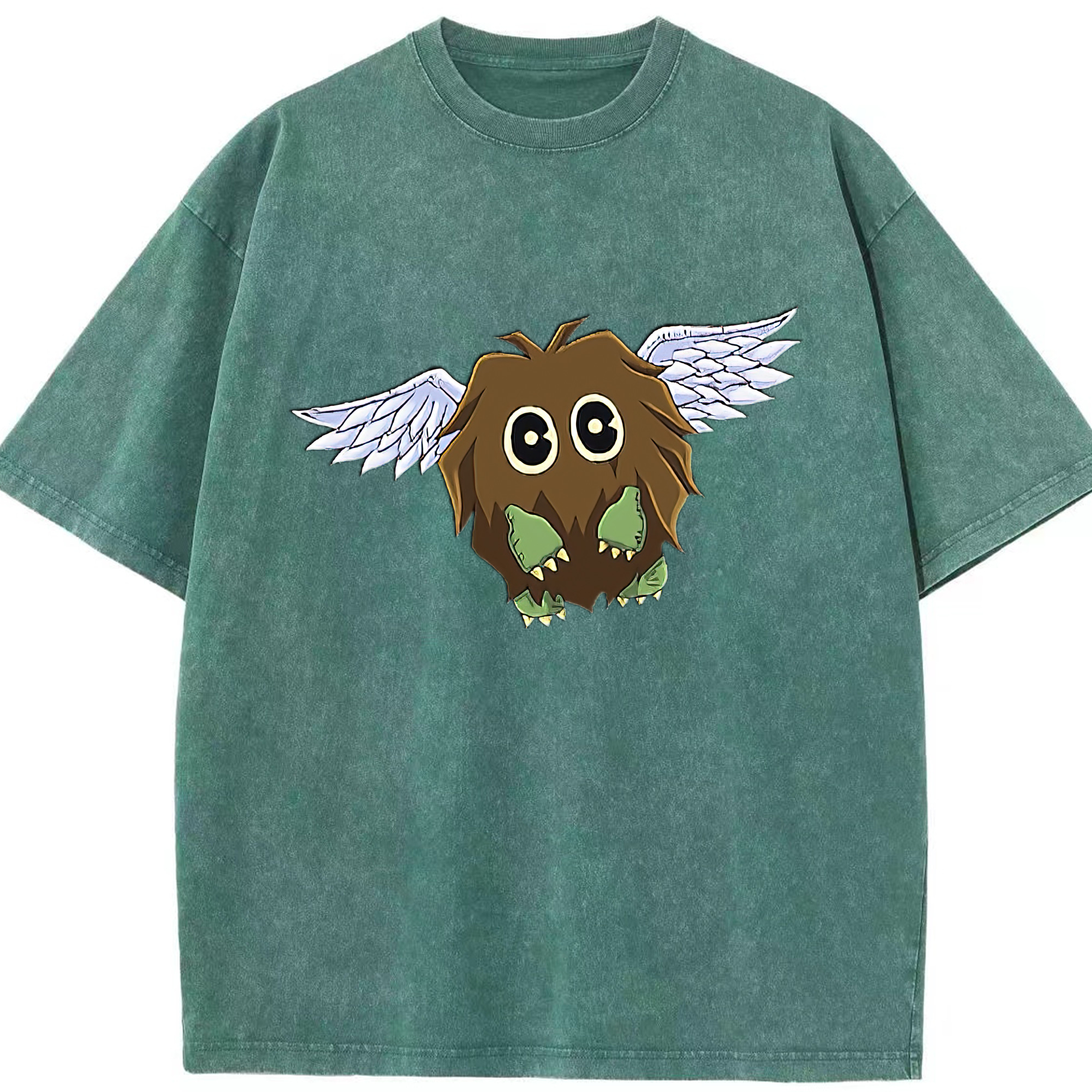 （画像用） 遊☆戯☆王 Yu-Gi-Oh! 綿100% ヴィンテージ風 半袖Tシャツ（フロントプリント）